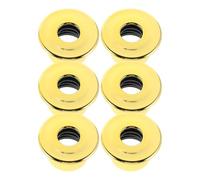 HOMSFOU 5pcs Bouchons de Flacons Diffuseurs en Plastique Or pour Bâtonnets Parfumés, Design Étanche et Compatible Bouteilles en Verre, Maison Boutiques