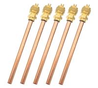 HOMSFOU 5pièces Valves Accès De Service Pour Réfrigérateur Et Climatiseur Valves De Remplissage Outils Pratiques Pour Recharge De Réfrigérant Épaiss