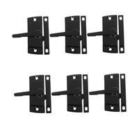 HOMSFOU 6 Ensembles Lot de Verrous Fenêtre Coulissante Vintage à Lune Serrure Sash avec Came Montage Vis pour Fenêtres à Guillotine et Coulissantes et Facile à Utiliser