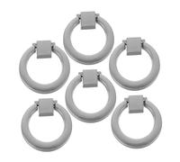 HOMSFOU 6 Pièces Boutons Ronds pour Placard Poignées Compactes pour Cuisine Salle de Bain Chambre et Polyvalent