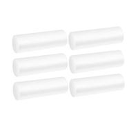 HOMSFOU 6 Pièces Cylindres Mousse Blancs pour Décorations DIY Tubes Polystyrène Durables pour Arrangements Floraux et Projets Créatifs