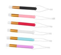 HOMSFOU 6 Pièces Mini Ink Blending Brushes For Precise Pigment Mixing And Watercolor Painting Small Craft Tools For DIY Card Making And Scrapbooking