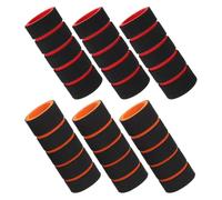 HOMSFOU 6 Poignées de Guidon Souples en Mousse, Antidérapantes, 6mm d'Épaisseur, Lot de 6, pour Appareils de Fitness, Débutants et Passionnés de Fitness