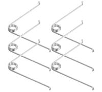 HOMSFOU 6 Ressorts de Remplacement en Acier Inoxydable de V pour Sécateurs, Ressorts Robustes et Flexibles, Pièces Détachées pour Outils de Jardinage, Lot de 6, Usage Jardinier