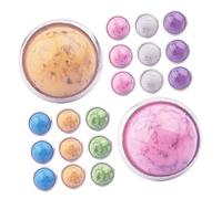 HOMSFOU 60 Pièces Ongles de champignons tropicaux pointes pour l'artisanat rivets de bricolage en métal goujons pour l'artisanat Rivet punk pointes métalliques pour vêtements Plastique