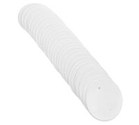 HOMSFOU 60 Pièces ronde de fil bardage plaque plafond couvercle d'obturation de plafond plaque de de plafond cache prise coffret couvercle de sortie protecteur mural