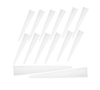 HOMSFOU 60 pièces Set de Application pour Calfeutrage Plastique Épais Outil de Finition Polyvalent pour Travaux Étanchéité et Collage Précis
