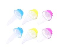 HOMSFOU 6pièces Filtrant à Cheveux Pour Machine à Laver Attrape-peluches Réutilisable Maille Accessoire Pratique De Lavage Pour Vêtements Et Animaux Domestiques