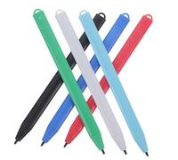 HOMSFOU 6pièces Stylet pour Tableau LCD De Dessin Et Set Blanc Bleu Rouge Bleu Noir Vert pour Garçon Fille Et Familles