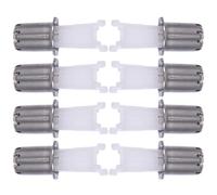 HOMSFOU 8 Têtes de Coupe-poils de Nez Électriques Étanches en Acier Inoxydable Accessoires de Rechange pour Tondeuse à Poils de Nez et Oreille Nettoyage Facile sous Robinet Usage