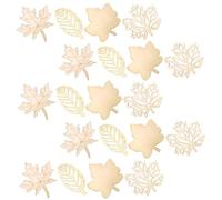 HOMSFOU 80 Pièces Découpes Diy Non Peintes Forme pour Artisanat Mix de Styles pour Décoration et Bricolage