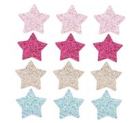 HOMSFOU 80pièces Patchs Étoiles DIY Accessoires Vêtements Couture Applications Soi-même Décoratif Réparation