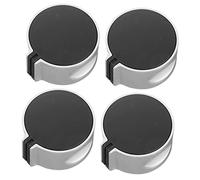 HOMSFOU 8pièces Boutons De Contrôle Pour Cuisinière à Remplacement Zinc Alliage Médian Pratiques Et Fiables Pour Réchauds Et Plaques De Cuisson