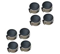 HOMSFOU 8pièces Boutons De Cuisinière Métal Zinc De Commandes Pour Gazinière Bouton off Ajustable Accessoire Pratique Pour Cuisine Style