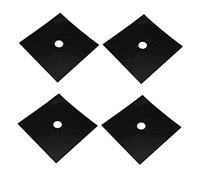 HOMSFOU 8pièces Protège-plaques De Cuisinière Réutilisables Couvercles De Brûleur à Gaz Protecteur De Cuisinière Antiadhésif Pour Plaque De Cuisson