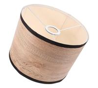 HOMSFOU Abat-jour en Tissu Détachable pour Lampe de Table et Lampadaire, Couverture D'éclairage Domestique Légère et Résistante la Déformation, pour Bibliothèque et Chambre