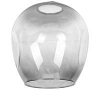 HOMSFOU Abat-jour en verre E27 pour suspension moderne et appliques murales, 16 x 15 cm, réutilisable, protection contre la poussière, pour bureau et étude