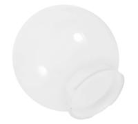 HOMSFOU Abat-jour Sphérique Acrylique Aux Chocs pour Lampe Murale et Extérieure Couvercle de Lampe de Jardin Décoratif