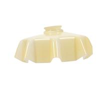HOMSFOU Abat Jour Verre pour Lampe Suspendue Cache Ampoule Vintage Verre Jaune Élégant et Créatif pour Plafonniers Lampes de Chevet et Appliques Murales