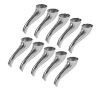 HOMSFOU Accessoire pour Bouilloire 10 Pièces Bec Verseur Métallique en Acier Inoxydable 5,3x2,6 Cm Bec Verseur de Rechange Sifflant pour Maison, Bureau, Restaurant, la Cuisine Pratique