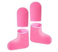 HOMSFOU Accessoires pour Spa la Paraffine et Kit Pédicure 1 Ensemble Réchauffant Hydratant pour Mains et Pieds Usage Salon et Domicile Moufles et Chaussettes