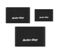 HOMSFOU Accessoires pour Tondeuse Cheveux 3pcs, Manchon Silicone Antidérapant, Protection Thermique, Poignée Confortable, Usage Professionnel en Barber Shop Noir