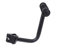 HOMSFOU Accoudoir Arrière de Vélo pour Garçon et Filles, Noir, Alliage