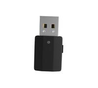 HOMSFOU Adaptateur Audio sans Fil USB Technologie sans Fil 5.0 Émetteur-récepteur Stéréo Portable pour TV et Smartphone, Mini Design Léger Noir, Connexion aux 3,5 Mm, Usage Domestique