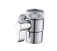 HOMSFOU Adaptateur Inverseur De Douche Pour Pommeau De Main Vanne De Dérivation Pouce Connecteur De Douche Avec Commande Unique