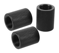 HOMSFOU Adaptateur Micro en Métal Noir 3 Pièces pour Trépied de Bureau, Assemblage Rapide et Prévention des Chutes, pour Enregistrement sur Bureau ou Musique