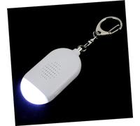 HOMSFOU Alarme Personnelle Rechargeable Portable avec Torche Suspendue Dispositif Urgence Et Défense pour Femmes Et Personnes Âgées