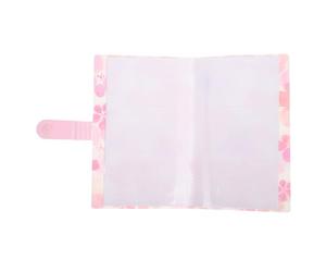 HOMSFOU Album de Présentation d'Autocollants pour Ongles Fermeture Sécurisée, Porte-Autocollants Compact pour Collection de Stickers Nail Art, pour Usage Quotidien et Voyages
