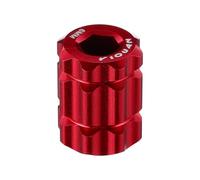HOMSFOU Alliage Extracteur D’Aluminium de Manivelle Couvercle de Rouge Vélo | Outil à Aimant Intégré, Compatible Clé Hexagonale Interne, Protège Vis et Manivelle, Rangement Facile