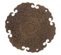 HOMSFOU Applique Cuivre Antique pour Décoration Murale Vintage pour Armoire Accessoire Décoratif Élégant pour Intérieur Mobilier