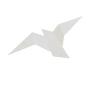 HOMSFOU Applique Murale Oiseau Créative 13.36 X 6.48 X 3.93 Pouces Lampe Murale Intérieure Lumière Chaude pour Salon Chambre Couloir Décoration