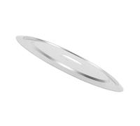 HOMSFOU Bac de Récupération Acier Inoxydable pour Brûleur à Gaz Plat de Cuisinière Rond Ustensile de Cuisine Essentiel pour Collecter les Graisses et Maintenir Ordre