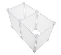 HOMSFOU Bacs De Rangement Congélateur Et Étagère à Réfrigérateur, Plastique Solide, Dimensions 36x19x24 Cm, Séparateurs Multifonctions Pour Organisation Frigo, Lot, Usage Quotidien