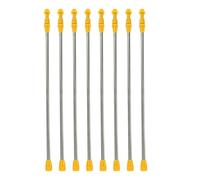 HOMSFOU Baguette de Pulvérisation Rétractable en Acier Inoxydable 8 Pièces pour Jardin et Ferme Rallonge de Lance Manche Réglable Lance Haute Pression pour Pulvérisateur Multi-Usages