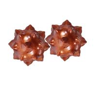 HOMSFOU Balle de Massage Manuelle pour Mains, Balle D’acupression Textured pour Soulager Douleurs et Tensions, Outil de Massage Portable pour Circulation Sanguine et Relaxation Musculaire