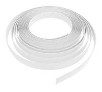 HOMSFOU Bande de Chant Adhésive Pvc Colle Thermofusible, Bande de Placage Blanche 2,1 Cm X 10 M, pour Réparation et Décoration de Meubles, Panneaux et Armoires, Usage Intérieur