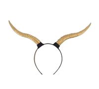 HOMSFOU Bandeau Cornes d'Antilope en Matière Légère, Serrage-Tête pour Déguisement Cosplay et Fête d'Halloween