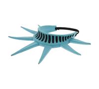 HOMSFOU Bandeau Statue Liberté Torche pour Femme, Accessoire de Costume Patriotique pour Fête et Halloween, Bandeau Tiare Légère et Confortable, pour Jeux de Rôle et Déguisement
