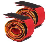 HOMSFOU Bandes de Course à Jambes Élastiques pour 5 Joueurs 1 Paire Sangles de Jeu Interactives pour Team Building, Activités Sportives et Jeux D'extérieur