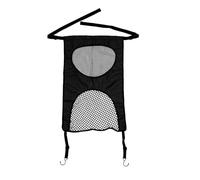 HOMSFOU Barrière de Sécurité pour Voiture en Maille Noire Résistante, Filet de Séparation pour Animaux et Garçon et Filles, Protection Banquette Arrière, Filet Isolant Léger et Facile