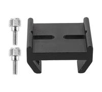 HOMSFOU Base en Queue D’aronde pour Télescope Astronomique, Support de Montage en Alliage D’Aluminium, Fente de Fixation Stable avec Vis M4, Accessoire Compatible pour Chercheur