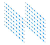 HOMSFOU Bâtonnets de Barbe à Papa, 50 Pièces, Supports Bâtonnets de Sucette en Papier 10 X 300 MM, Usage Professionnel, Accessoires pour Machines Automatiques, Événements