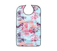 HOMSFOU Bavoir pour Personnes Âgées Lavable en Éponge, Protecteur de Vêtements Imperméable, Grand Format Adapté aux Hommes et Femmes, pour Repas et Assistance Quotidienne