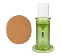 HOMSFOU Biberon pour Hamster Debout Distributeur d'eau Automatique Plastique Vert 150 ML pour Cage Petit Animal Compagnon
