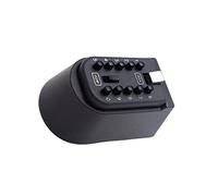 HOMSFOU Boîte à Clés Murale Étanche avec Code à Boutons Sécurité Robuste pour Maison et Bureau Résistance Anticorrosion Espace Large pour Plusieurs Clés Contrôlé pour Famille et