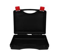 HOMSFOU Boîte à Outils Plastique Léger Antichoc avec Poignée Ergonomique pour Bricolage Et Rangement D’Outils, Mini Mallette Portable 265x190x76 Mm